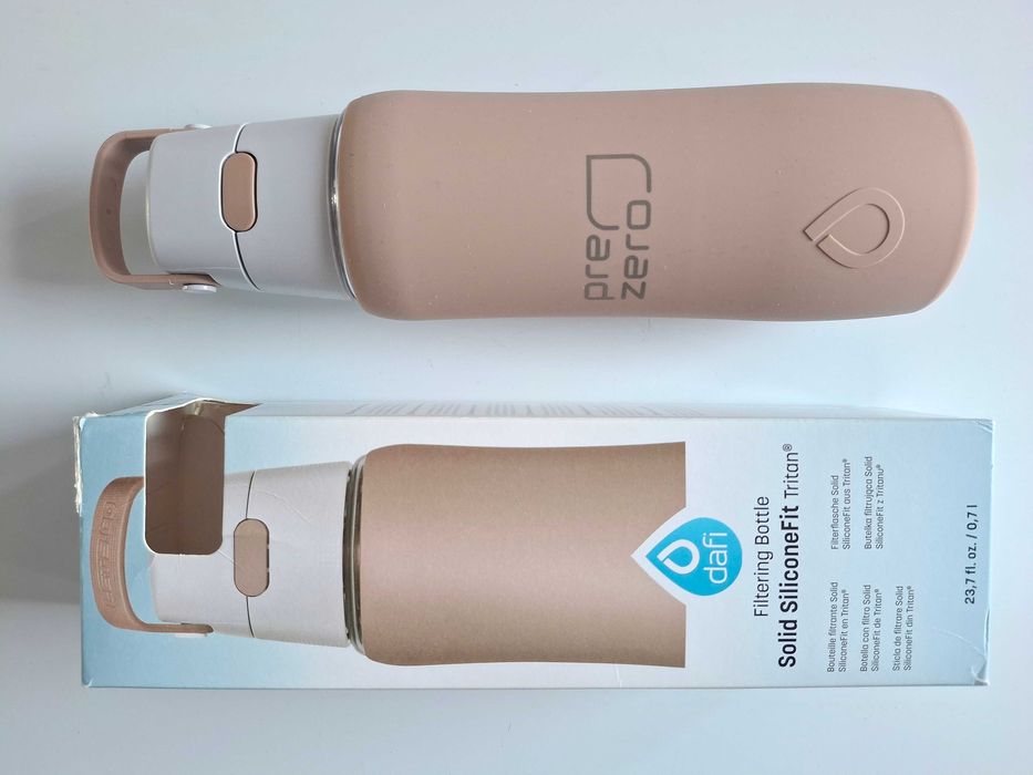 DAFI Butelka filtrująca Solid SiliconeFit z filtrem węglowym 0,7 l