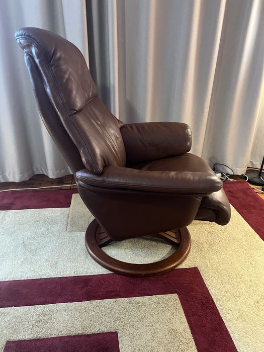 Шкіряне Крісло Реклайнер з Данії Натуральна шкіра