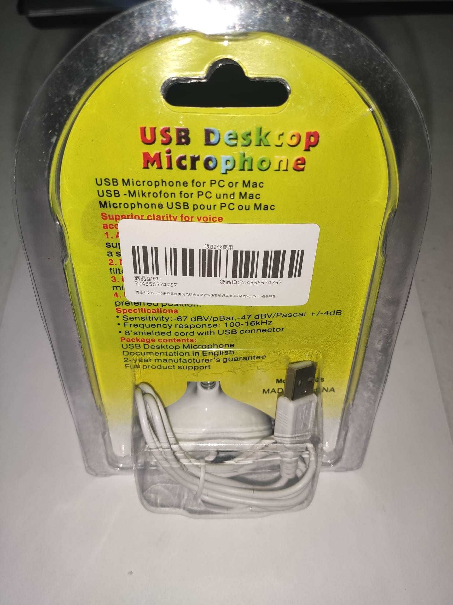 Microfone usb para computador