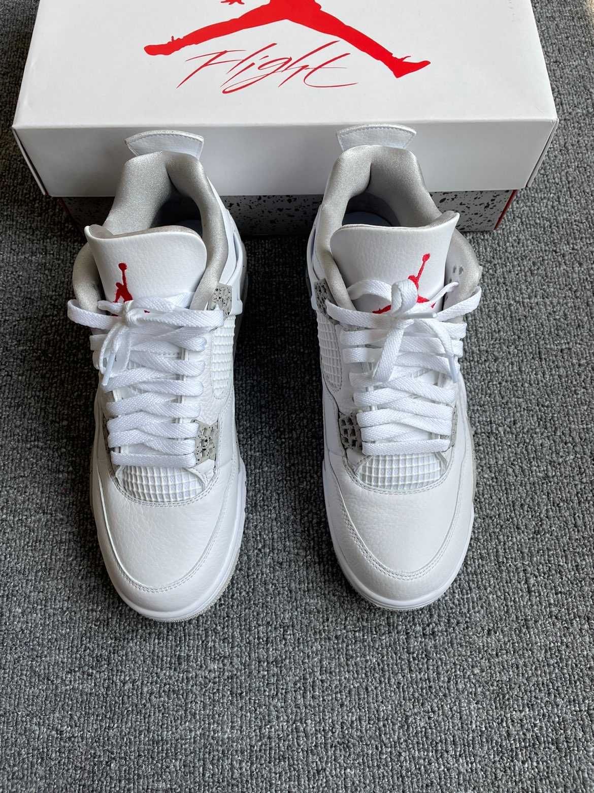 Jordan 4 Retro Białe Oreo Buty codzienne nowe z metką R.38