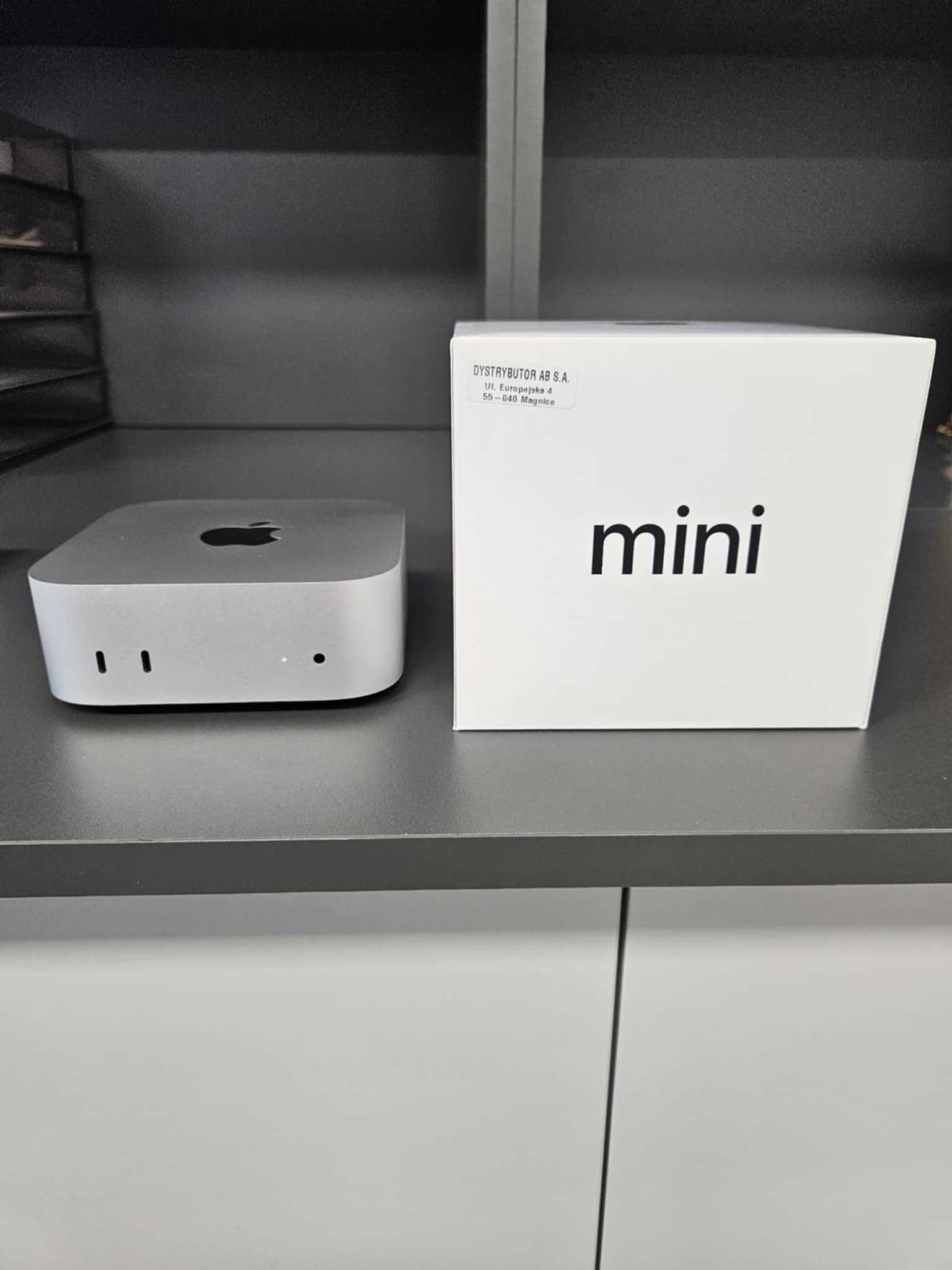 Apple Mac Mini 2024 M4 16GB RAM 256GB Dysk SSD macOS na gwarancji