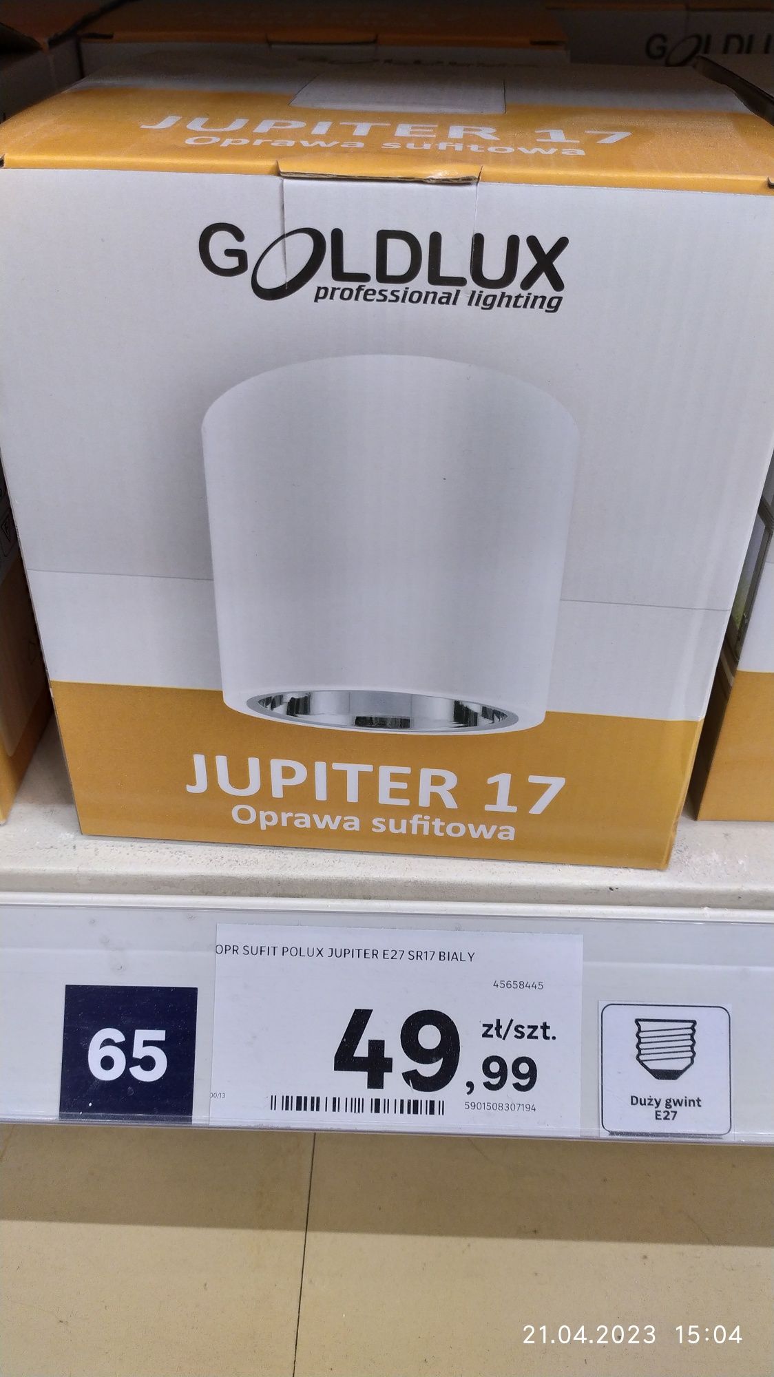 Oprawa sufitowa 2 szt "Jupiter 17"