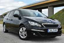 Peugeot 308 1.6HDI 120KM 2015r Alu Navi Panorama Kamera Cofania