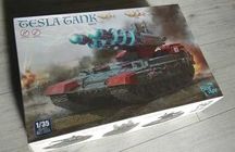 Tesla Tank Command Conquer Red Alert Border do sklejania 1:35 + LED