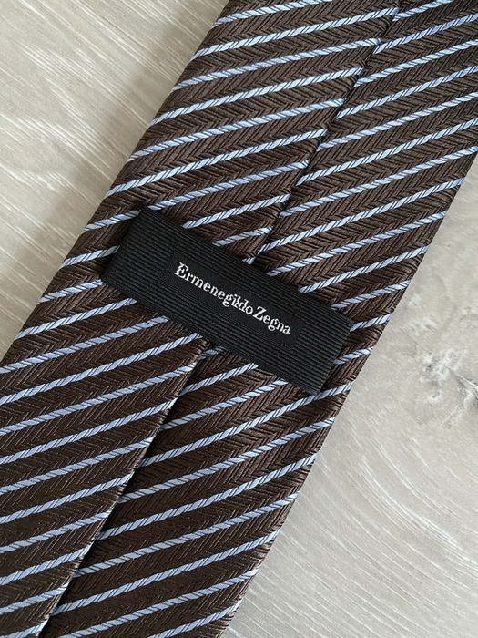 Krawat Ermenegildo Zegna jedwab