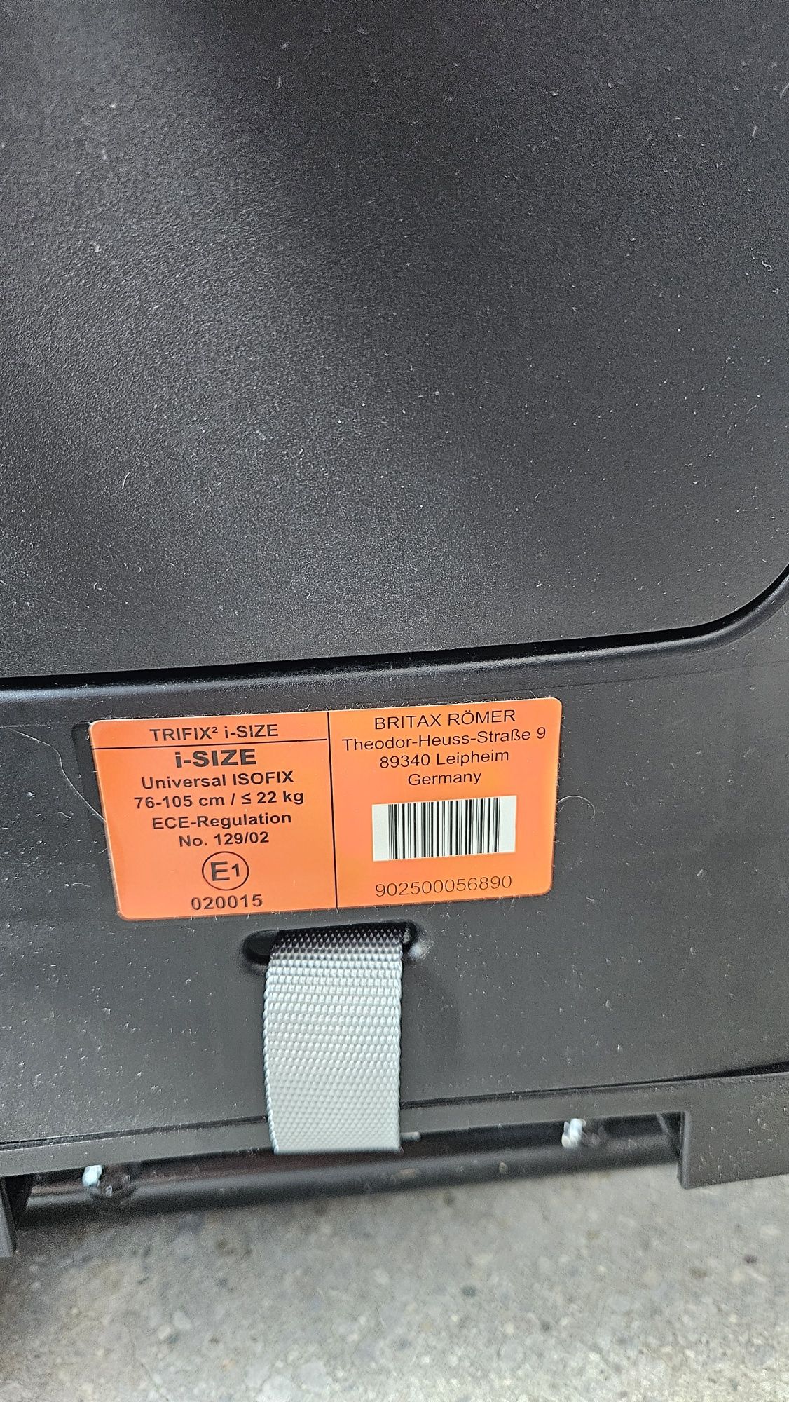 Автокрісло Britax Römer TRIFIX2 i-SIZE Storm Grey
