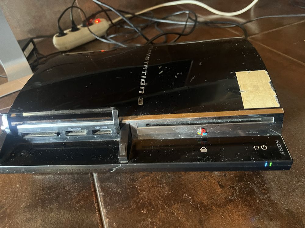Ps3 fat endisao especial com cabos sem comando