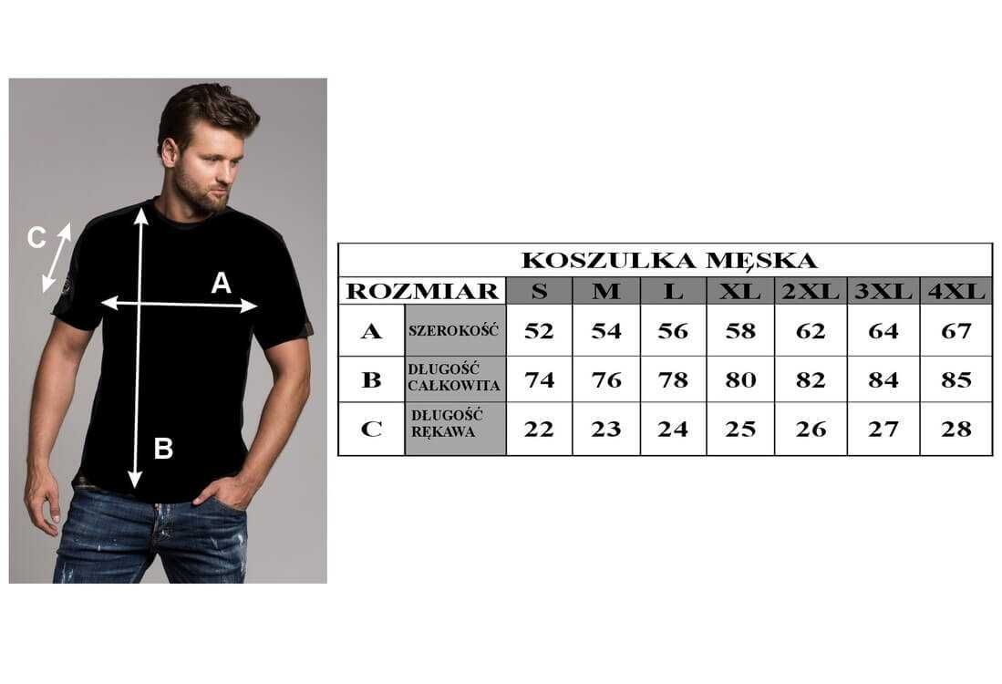MOTO PARTY koszulka męska JEDEN ŚLAD rozmiar M