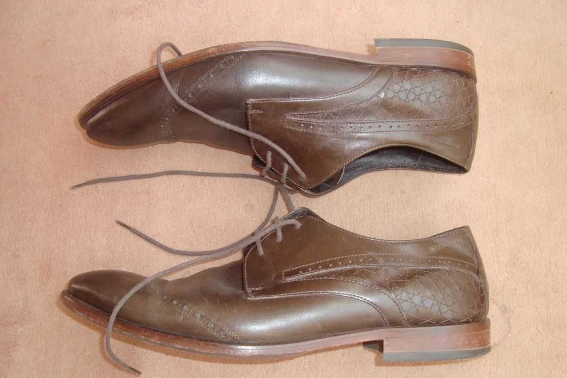 eleganckie buty półbuty skóra naturalna rozm 42 wittchen