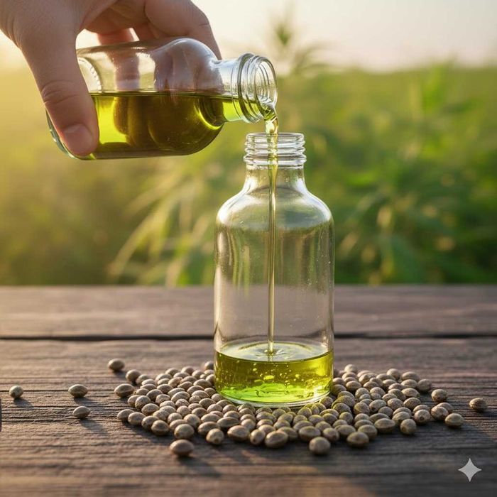 Масло конопляное (холодного отжима)