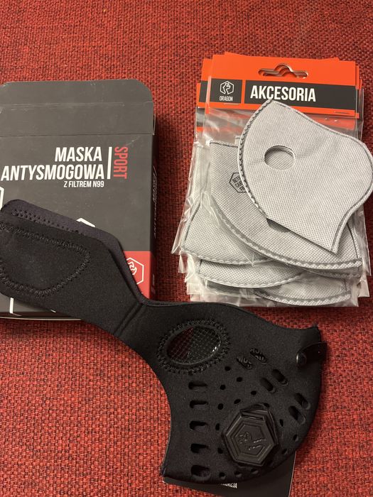 Maska antysmogowa z filtrem N99
