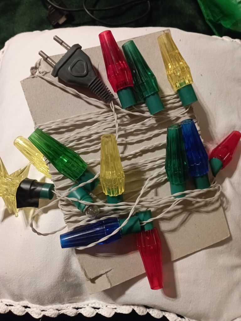 PRL światełka na choinkę