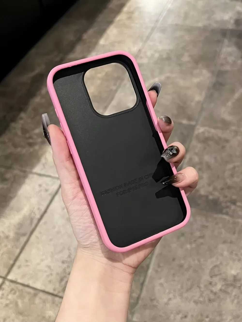 Чохол Matte Pink для iPhone 15 Pro чехол айфон 15 про