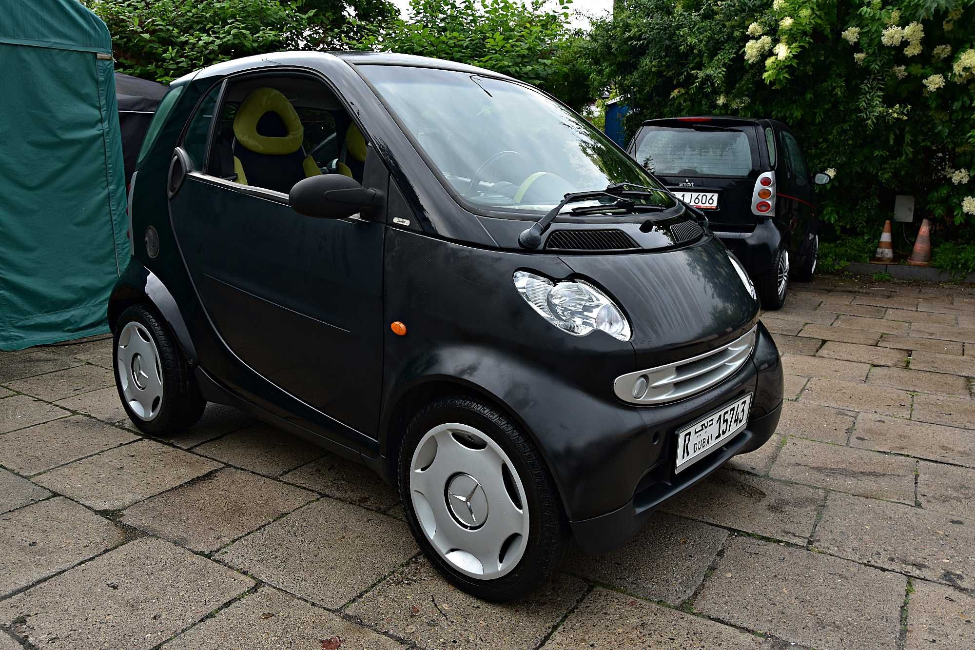 Smart fortwo, 0.6 turbo, 102000 km, PULSE, polift, 2002 rok