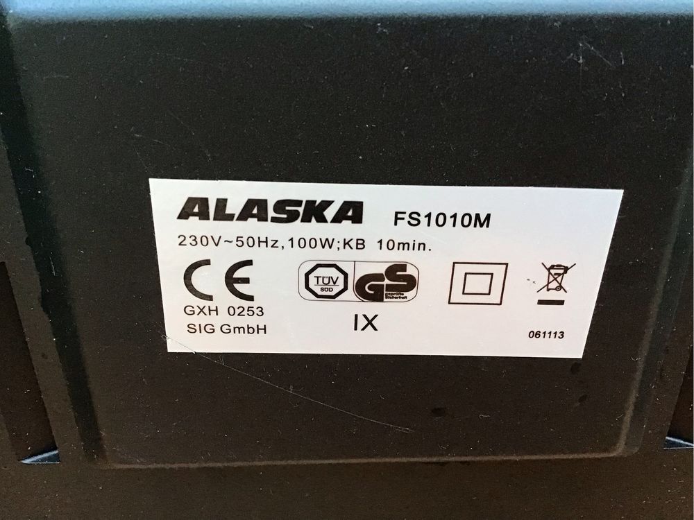 Слайсер Alaska FS 101 OM