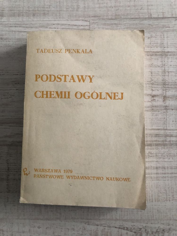 Podstawy chemii ogólnej Tadeusz Penkala