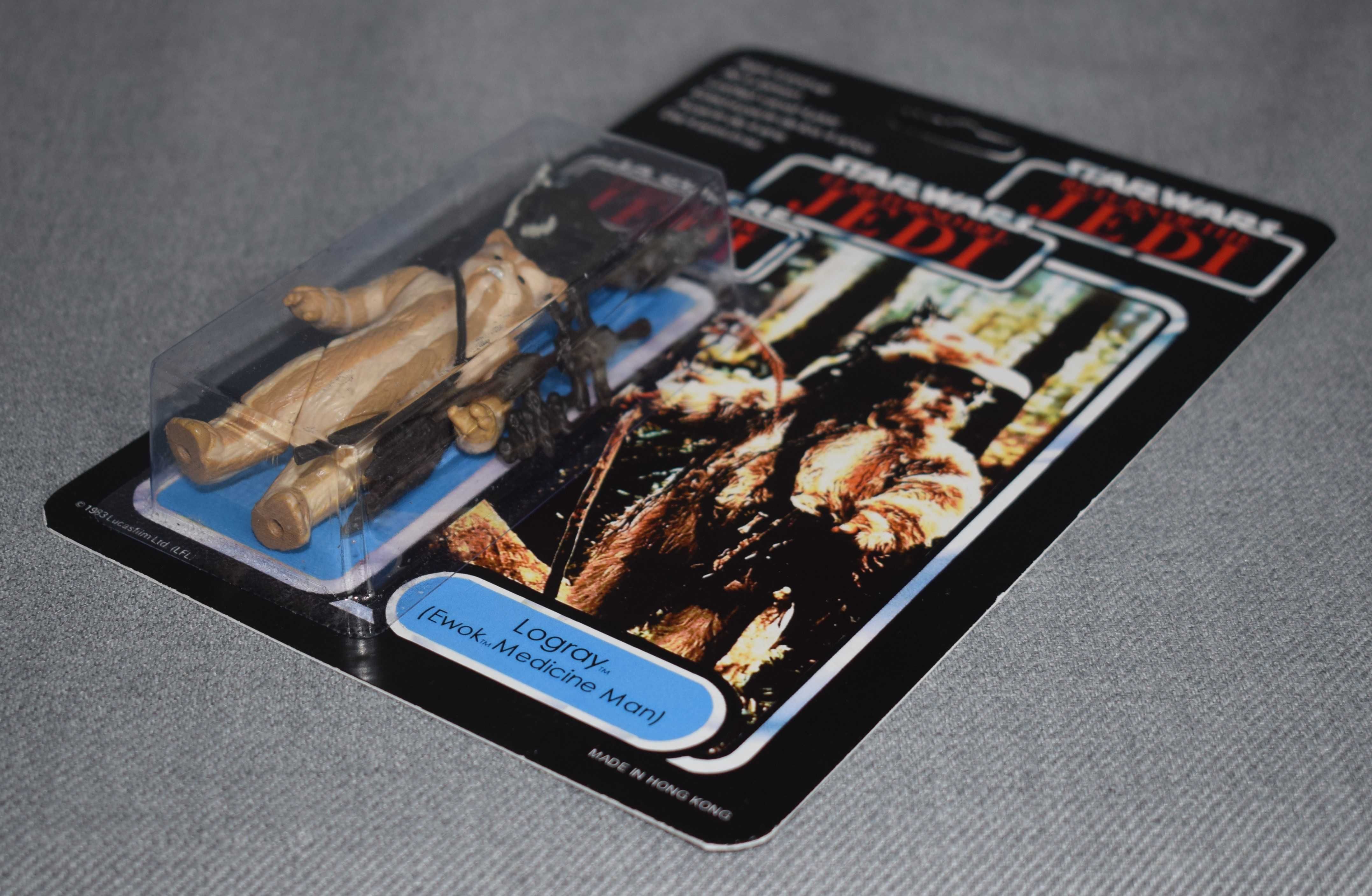 Star Wars vintage Logray recard, Kenner 1983