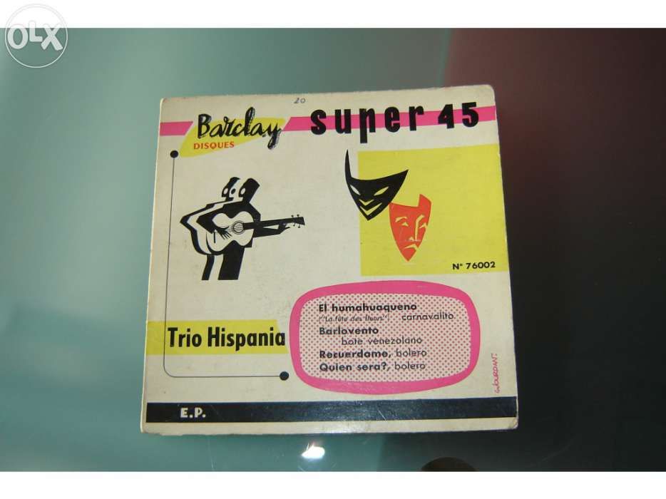 Disco Vinil - Trio Hispania