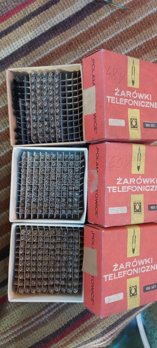 Żarówka telefoniczna Polam T-6,8 60V 50mA