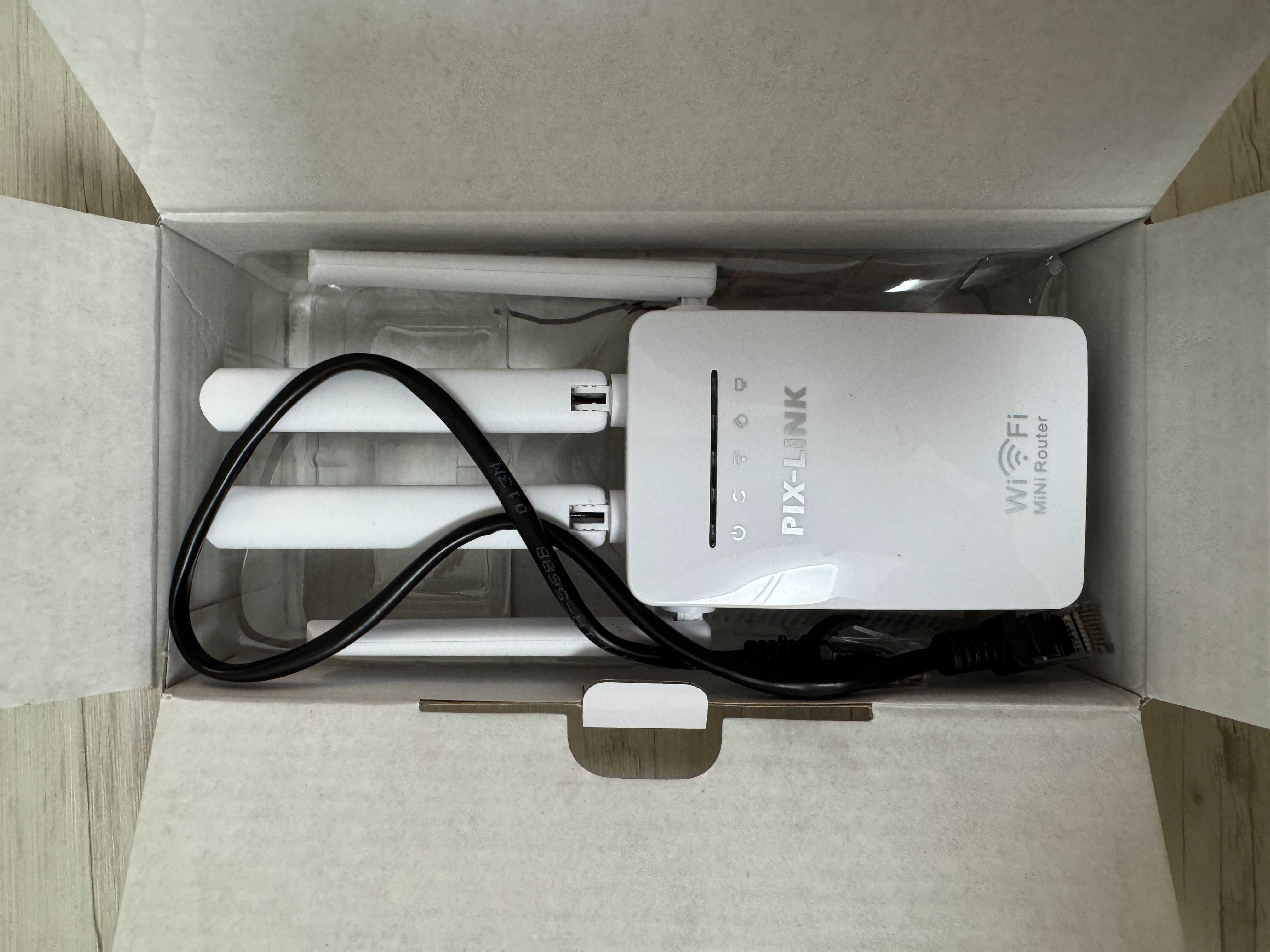 [NOWE] PIX-LINK LV-WR09 Wifi Router/Repeater wzmacniacz 300Mbps 2.4GHz