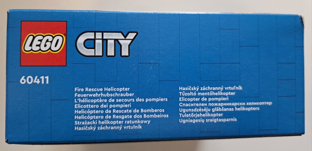Lego 60411 City Strażacki Helikopter Ratunkowy
