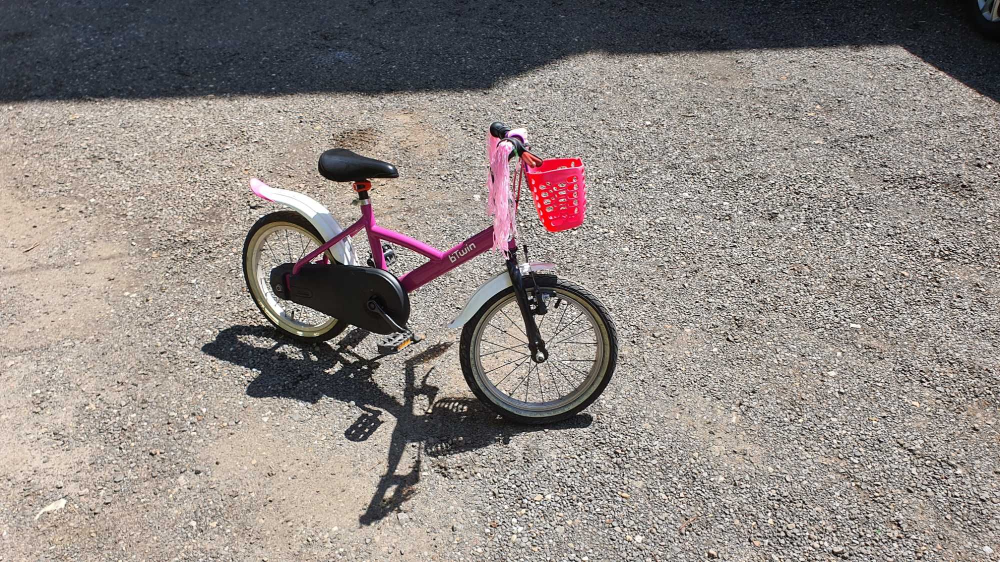 Rower B-TWIN 16" dla dziewczynki