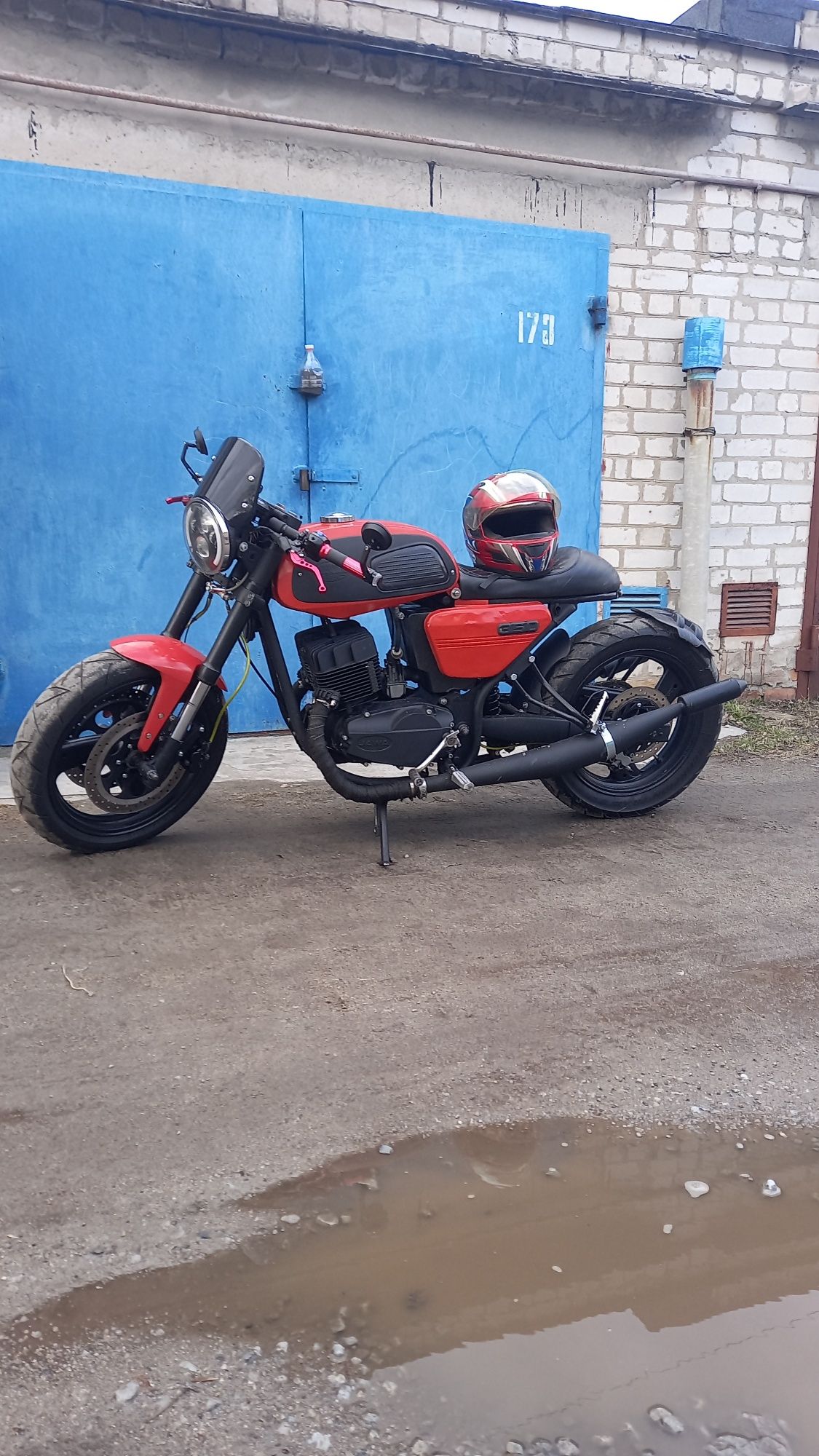 Ява 638 кастом Café racer
