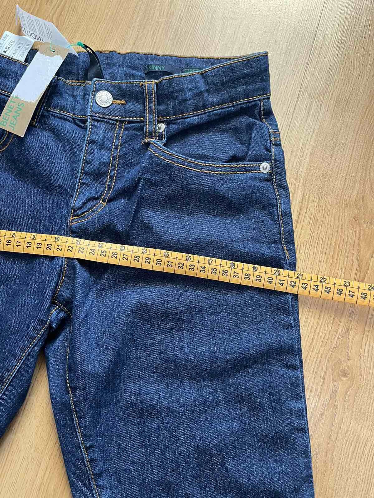 Оригинальные джинсы для мальчика Benetton новые, можно в школу!