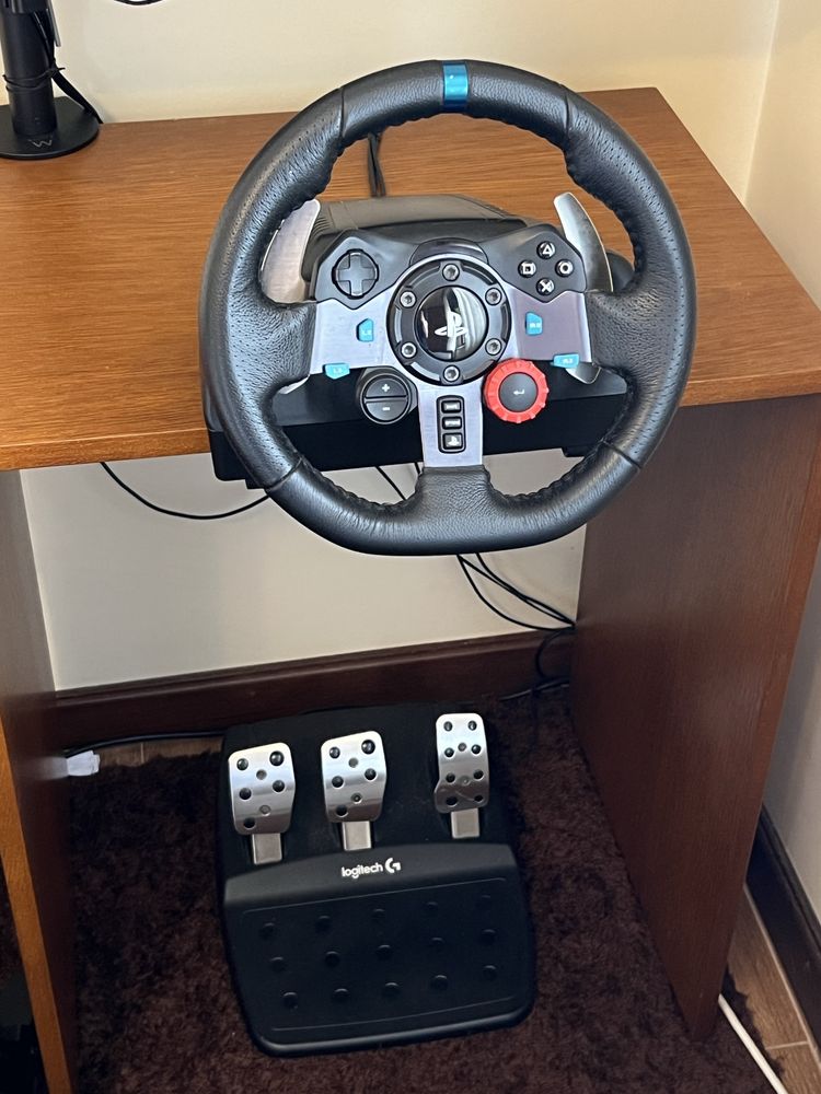 Logitech g29 + shifter/manete mudanças