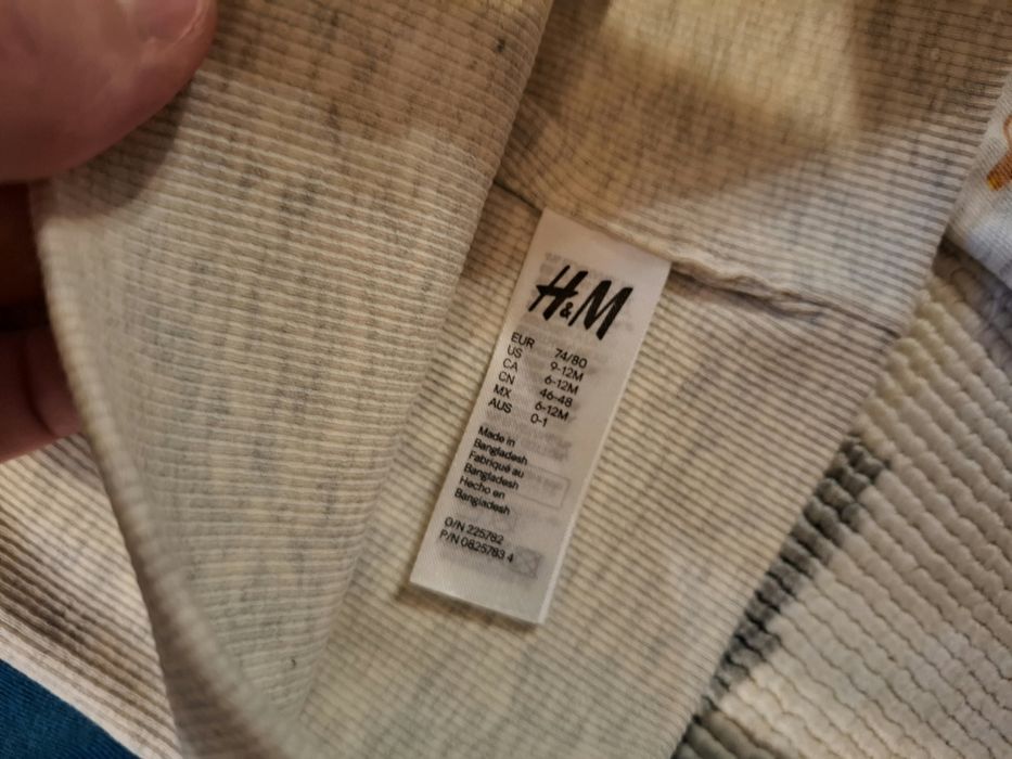 Paka paczka dla niemowlaka chłopiec r.74-80