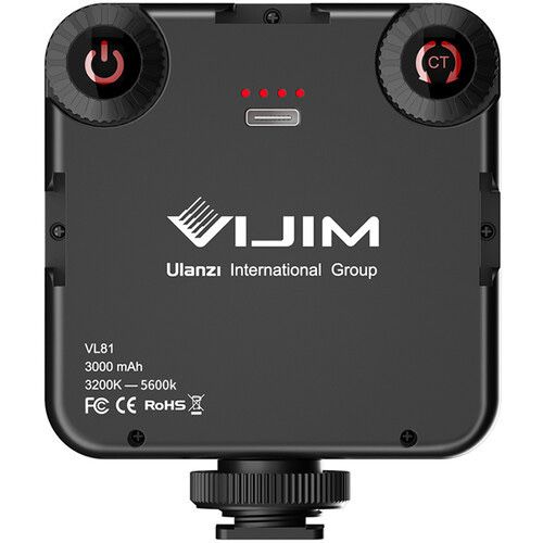 Накамерне світло Ulanzi VIJIM VL81 CRI 95+ 3000 мА 3200-5600k