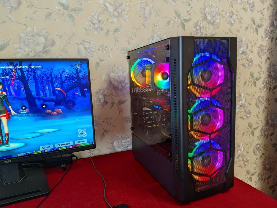 Игровой ПК, компьютер, системный блок Ryzen 5 5500, GTX960 4ГБ, 16ГБ О