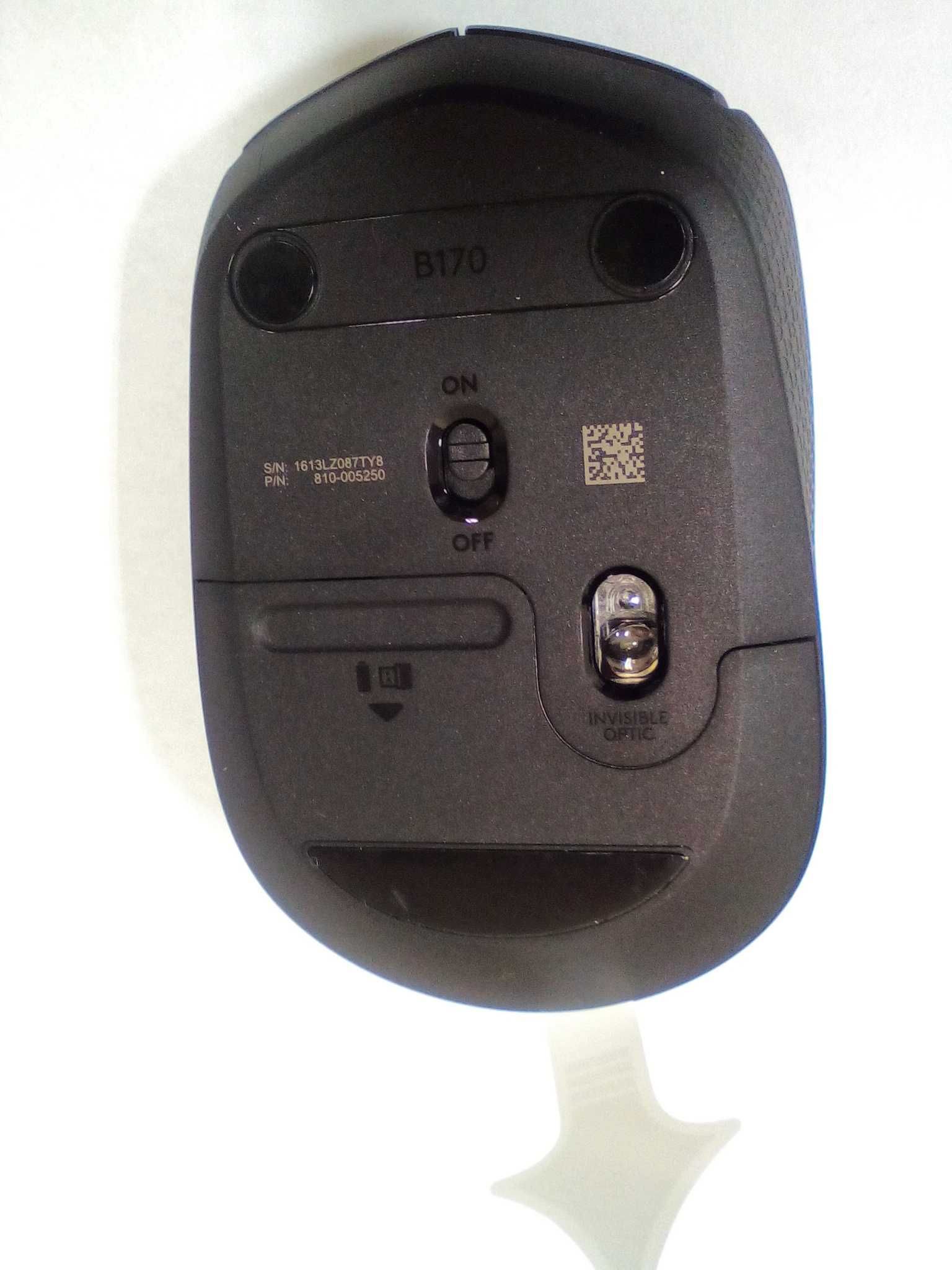Мышь беспроводная Logitech B170 Wireless Black (910-004798)
