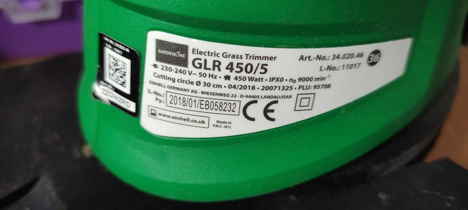 Podkaszarka elektryczna GARDENLINE GLR 450/5