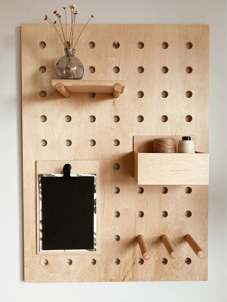 Пегборд/Pegboard перфорована дошка