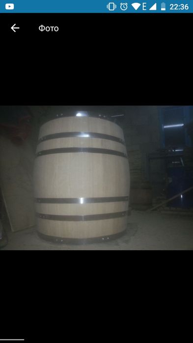 Дубова бочка(на подарок) + гравіровка