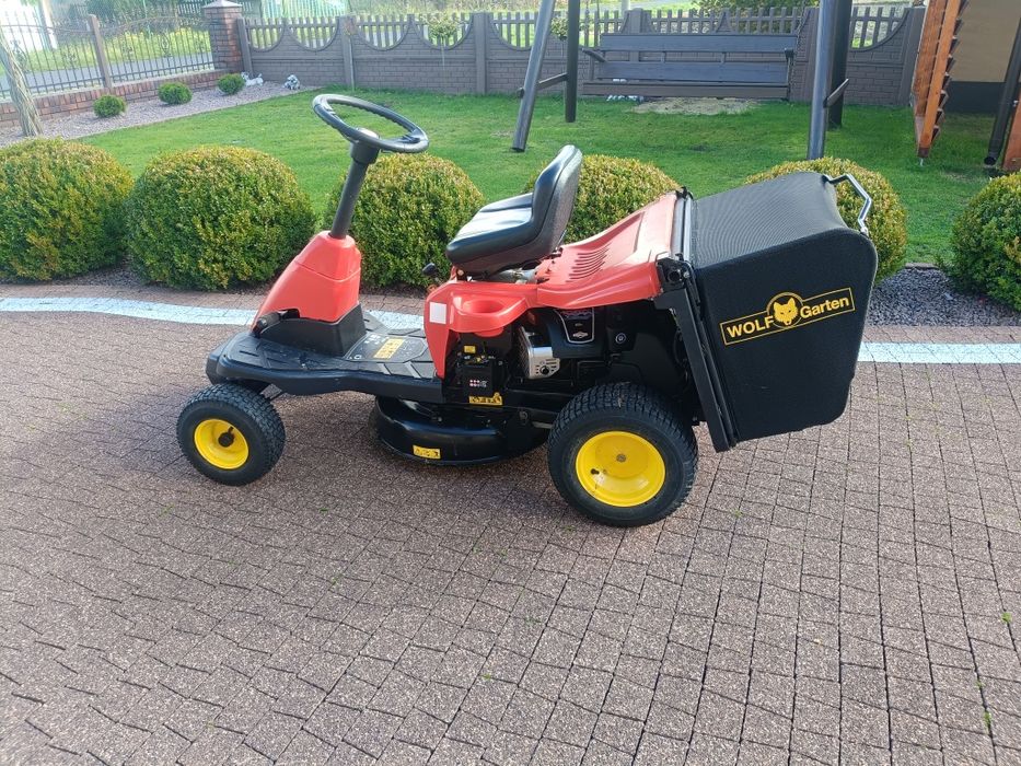 Traktorek kosiarka ładny Wolf garten