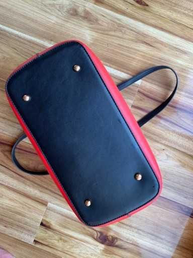 TOREBKA DAMSKA PUCCINI BT18518 SHOPPER czerwona duza pakowna