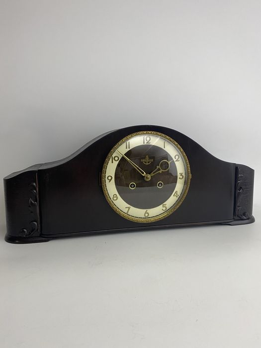 Атикварний камінний годинник кабінетний Німеччина Германия з боєм