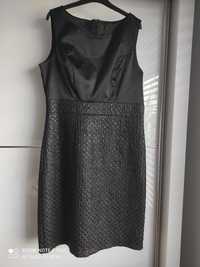 Suknia 42 XL sukienka czarna klasyczna ołówkowa do pracy