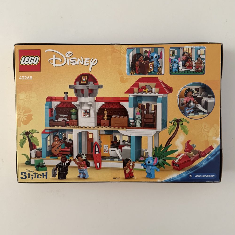 LEGO 43268 Disney - Domek na plaży Lilo i Stitcha klocki nowe oryginal