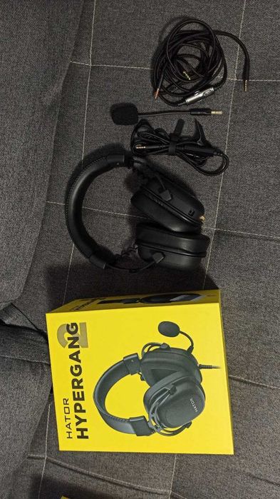 Наушники HATOR Hypergang 2 Black. Гарантия до 04.2027