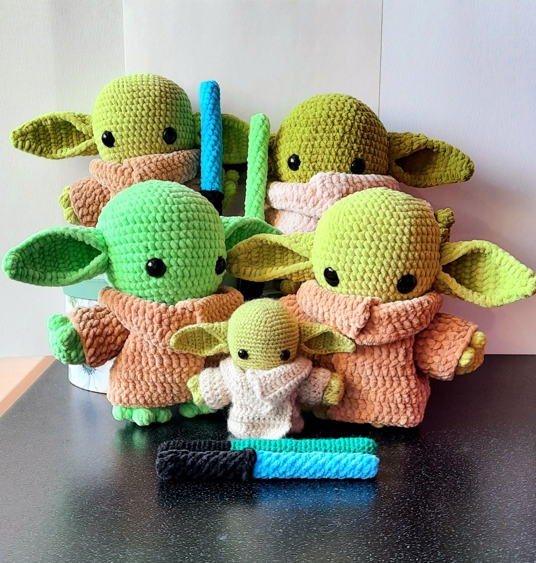 Іграшка м'яка Малюк Йода Baby Yoda Grogu