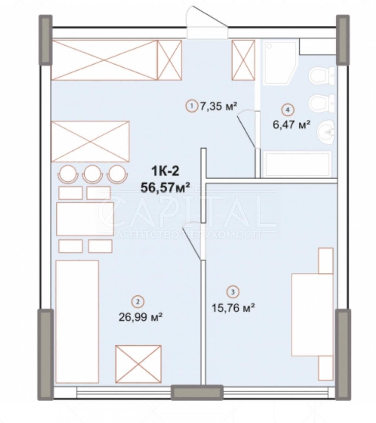 Продам 1к квартиру без ремонта, Печерськ, Звіринецька, Edelweiss House