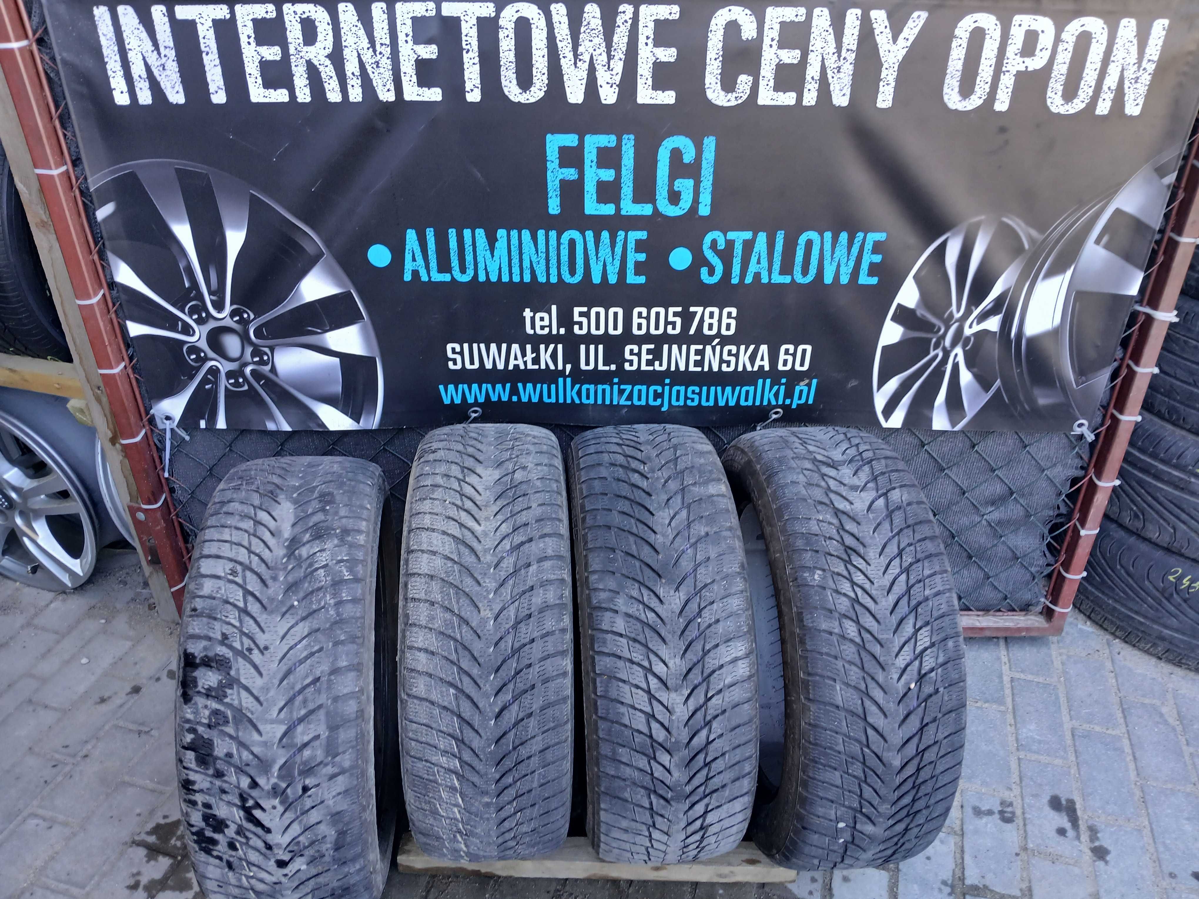 4x używane opony zimowe 215/55 R17 Nokian Gwarancja Montaż Duży wybór