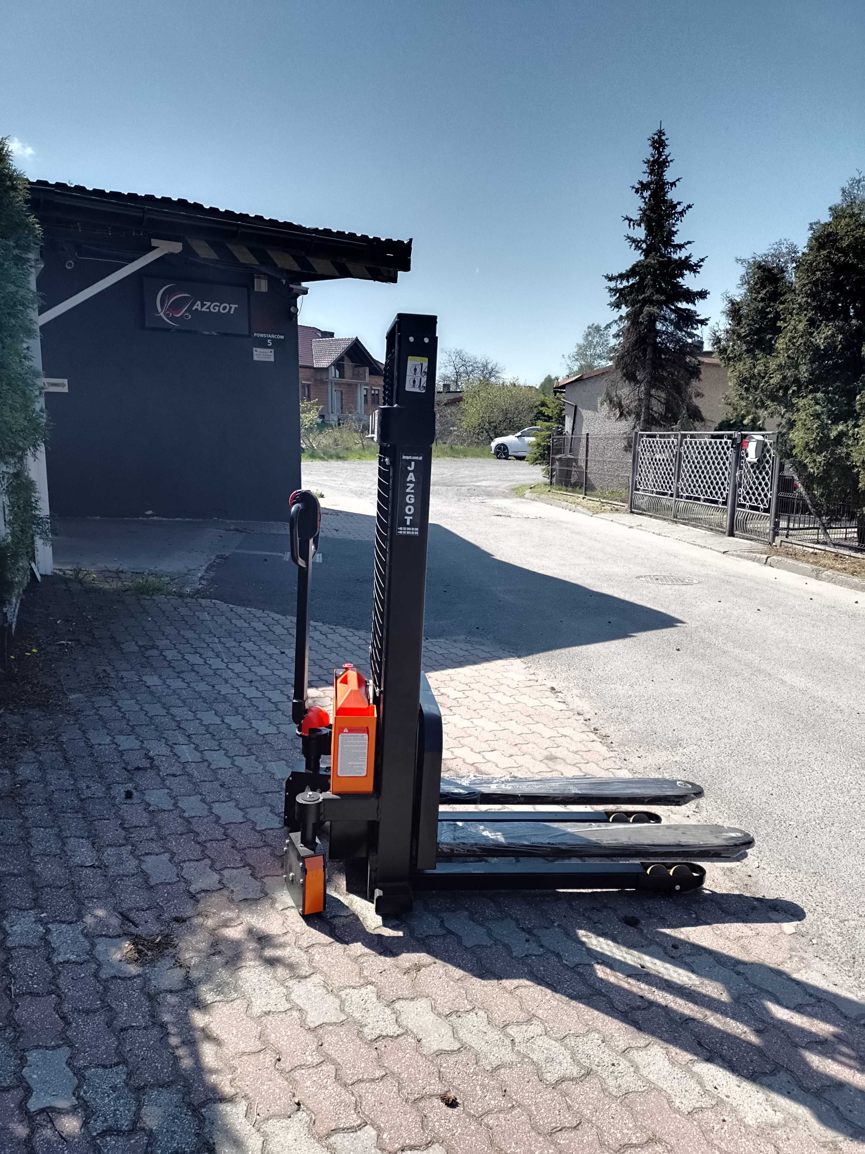 Wózek elektryczny masztowy 1200 kg 2500 mm Nowa Cena