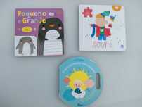 3 Livros de criança