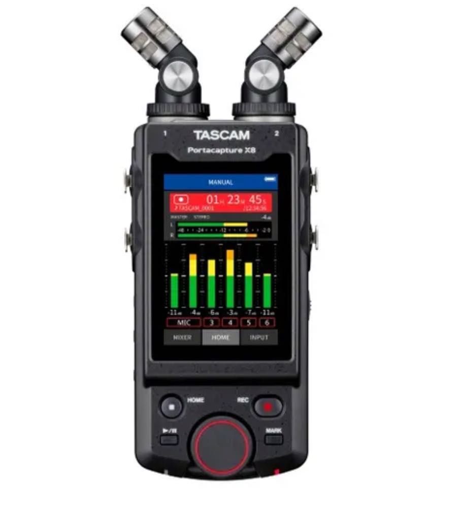 Mikrofony do Tascam Portacapture x8