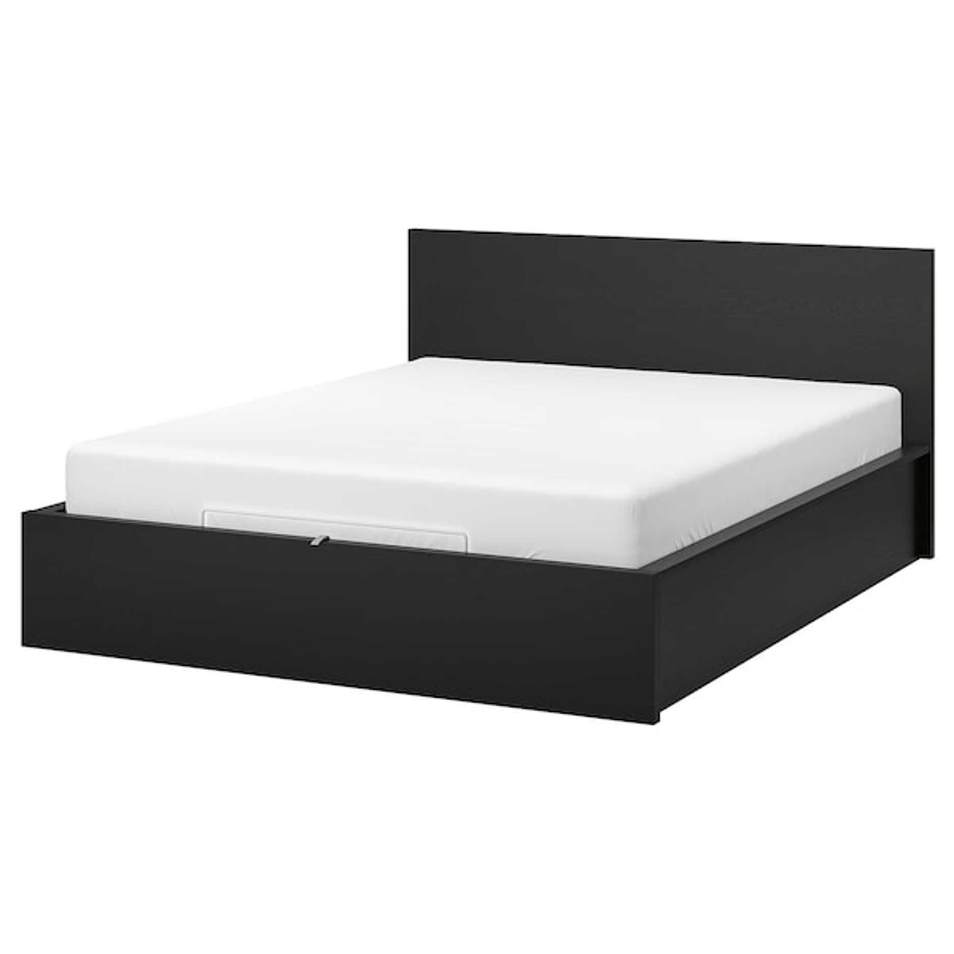 Cama de casal IKEA Malm 160 x 200cm (estrado rebatível e arrumação)