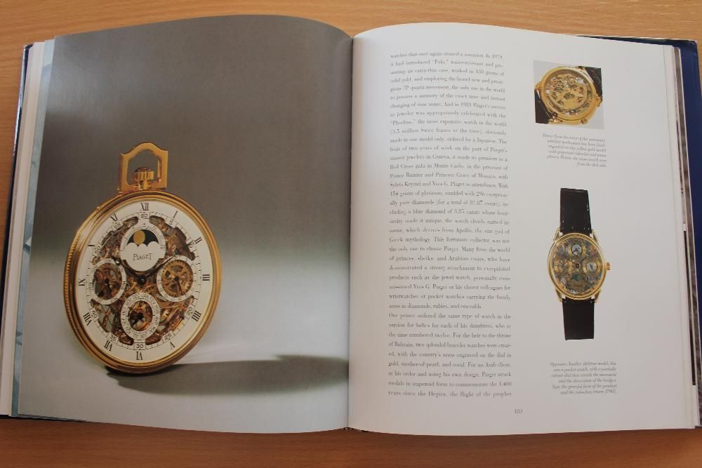 Книга "Piaget" watches swiss часы годинник / английский язык english